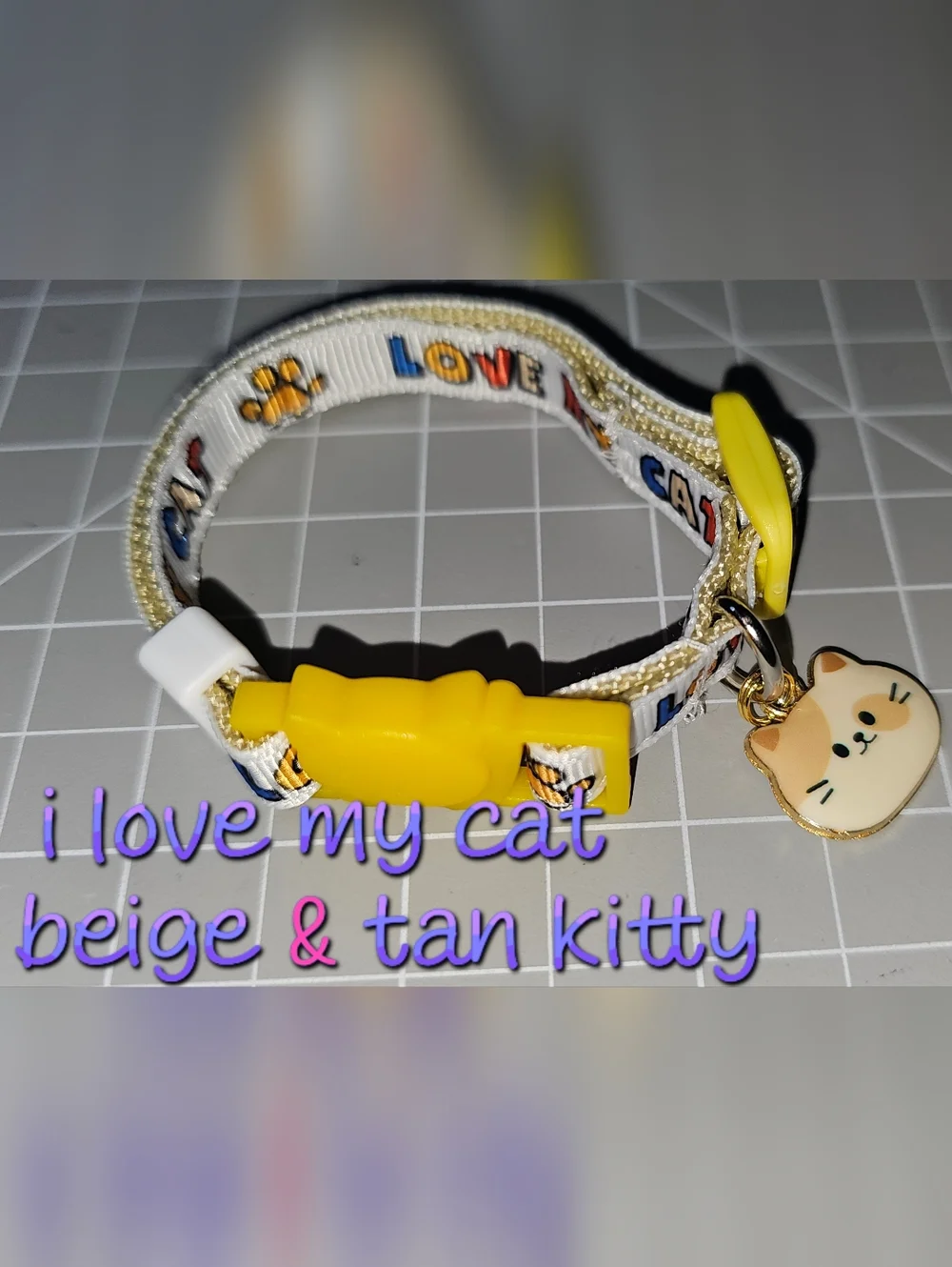 Kitty Themed Cat Collars
